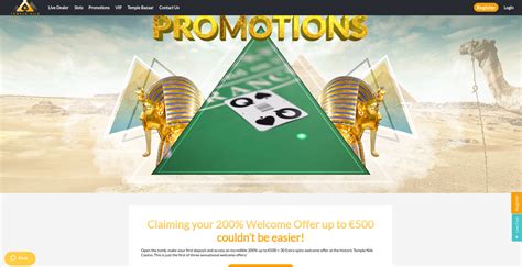 Temple Nile Casino Review 2024 – Start Your Exciting Casino .